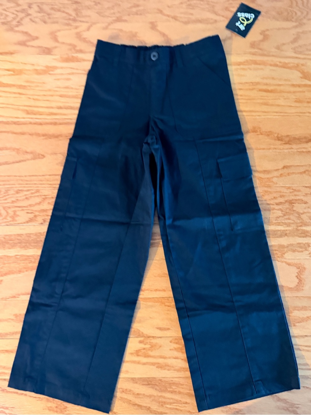 art class black Kids Wide Leg Cargo Pants